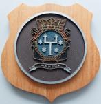 HR.MS. DE ZEEUW, Schildje; (1951-1967), Ophalen of Verzenden, Marine, Nederland, Embleem of Badge