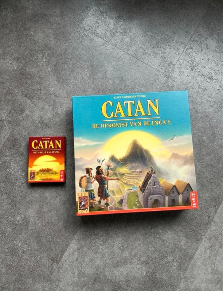 Catan: De Opkomst van de Inca's, Hobby en Vrije tijd, Gezelschapsspellen | Bordspellen, Zo goed als nieuw, Drie of vier spelers