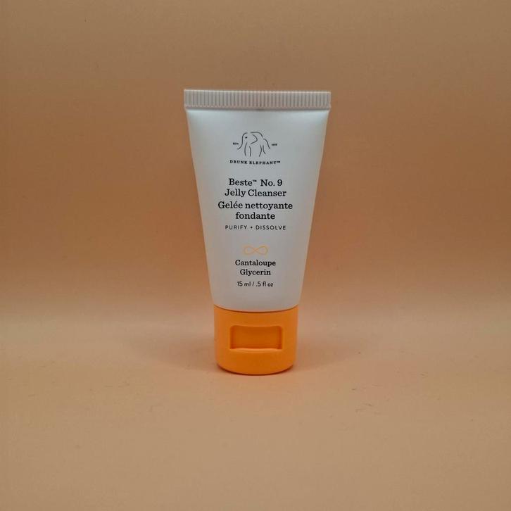 Drunk Elephant Beste No. 9 Jelly Cleanser – 15 ml (nieuw), Sieraden, Tassen en Uiterlijk, Uiterlijk | Gezichtsverzorging, Nieuw