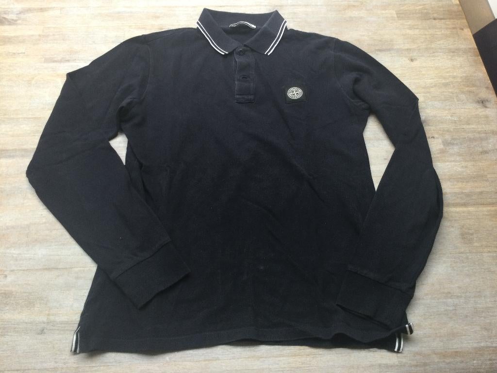 Stone shirt longsleeve, Gebruikt, Jongen of Meisje, Ophalen of Verzenden, Stone Island