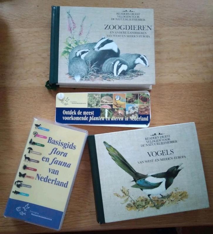 Vogels zoogdieren veldgids flora fauna planten dieren Nederl, Boeken, Natuur, Zo goed als nieuw, Vogels, Ophalen of Verzenden