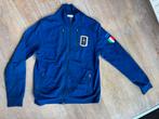 Italiaans azurro blauw vest van Aeronautica Militare, Kleding | Heren, Truien en Vesten, Ophalen of Verzenden, Gedragen, Maat 56/58 (XL)