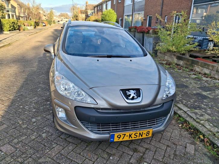 Peugeot 308 1.6 VTI 16V SW 7P 2010 Grijs, Auto's, Peugeot, Particulier, ABS, Airbags, Airconditioning, Bluetooth, Bochtverlichting