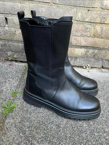 Halfhoge zwarte Chelsea boots van Gabor maat 7 . ZGAN beschikbaar voor biedingen