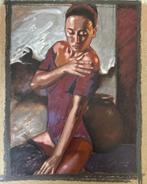 Zeefdruk Nico Vrielink, Antiek en Kunst, Kunst | Litho's en Zeefdrukken, Verzenden
