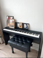 Yamaha Piano P45 + Stoel, Muziek en Instrumenten, Ophalen, Zwart, Digitaal, Zo goed als nieuw