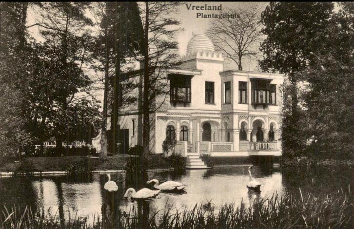 Vreeland - Plantagehuis, Verzamelen, Ansichtkaarten | Nederland, Gelopen, Utrecht, Voor 1920, Ophalen of Verzenden