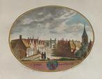 Aalsmeer. Handgekleurde kopergravure. Circa 1800, Ophalen of Verzenden