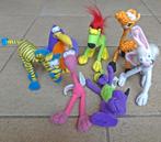 McDonald's Happy Meal cartoon dieren pluche 7x 2000, Ophalen of Verzenden, Gebruikt