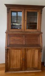 Secretaire met opbouw, Ophalen, Gebruikt, 100 tot 150 cm, Minder dan 100 cm