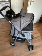 Honden buggy -grijs, Ophalen, Zo goed als nieuw