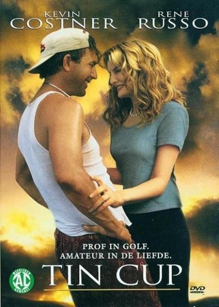 Tin Cup - Kevin Costner - NIEUW in plastic, Cd's en Dvd's, Dvd's | Komedie, Nieuw in verpakking, Romantische komedie, Alle leeftijden