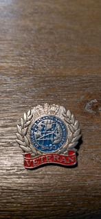 Battle of The Atlantic, 50 ste herdenking pin Wereldoorlog 2, Verzamelen, Ophalen of Verzenden, Amerika, Embleem of Badge