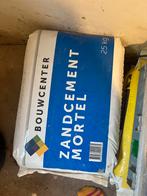 Zandcement mortel  4 zakken, Doe-het-zelf en Verbouw, Metselstenen, Ophalen of Verzenden, Nieuw, Overige typen