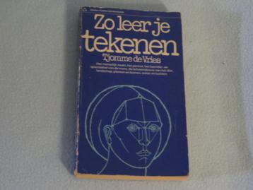 Boek: Zo leer je tekenen door Tjomme de Vries beschikbaar voor biedingen
