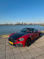 Abarth 124 Spider 170pk, navi, airco, bose, aut, lage KM, Automaat, Zwart, 4 cilinders, Cabriolet