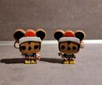 Gingerbread Mickey Mouse en Minnie Mouse Funko Pocket Pops, Ophalen of Verzenden, Mickey Mouse, Beeldje of Figuurtje