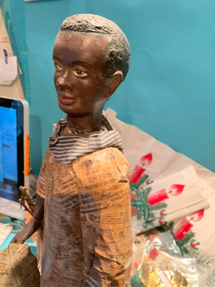 Antiek Pop Piet, Antiek en Kunst, Antiek | Speelgoed, Ophalen of Verzenden