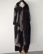 Linnen met katoenen jas-jurk en broek van Elsewhere maat S-M, Ophalen of Verzenden, Zo goed als nieuw, Grijs, Onder de knie