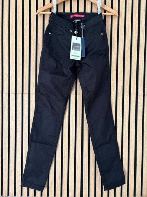Street One Yulius slim leg broek zwart 32/30, Kleding | Dames, Broeken en Pantalons, Nieuw, Maat 36 (S), Zwart, Lang, Verzenden