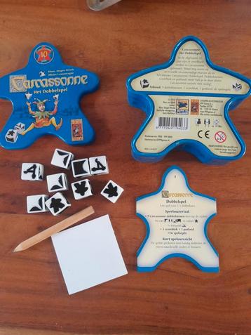 Carcassonne het dobbelspel 999 games in blik steden bouwen  beschikbaar voor biedingen