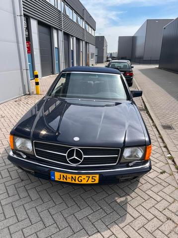 Unieke Mercedes-Benz 500 SEC Cabrio met 5,0 liter V8 beschikbaar voor biedingen