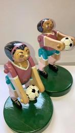 2 Dames Sporten met bal Wittle World Hout in OVP Balsport, Antiek en Kunst, Curiosa en Brocante, Verzenden