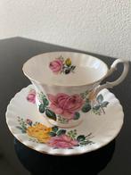 Richmond Bone China Theekopje en Schotel Rozenmotief Vintage, Antiek en Kunst, Ophalen
