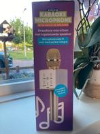 Draadloze (karaoke) microfoon met speaker, Ophalen of Verzenden, Nieuw, Complete set