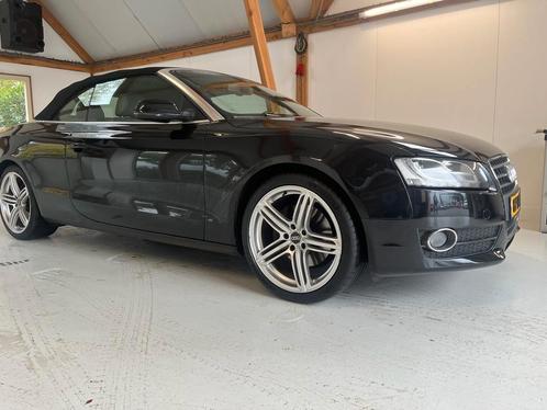 Audi A5 2.0 Tfsi 155KW Cabriolet 2009 Zwart, Auto's, Audi, Particulier, A5, Bluetooth, Benzine, Cabriolet, Handgeschakeld, Geïmporteerd