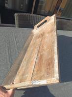Mooi groot oud Dienblad, Huis en Inrichting, Woonaccessoires | Dienbladen, Ophalen, Gebruikt, Rechthoekig, Hout