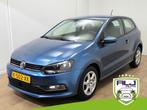 Volkswagen Polo Occasion 1.2 TSI met parkeercamera en carpla, Stof, Gebruikt, 4 cilinders, Blauw