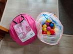Kinder speeltent met ballen, Kinderen en Baby's, Speelgoed | Speeltenten, Ophalen, Zo goed als nieuw