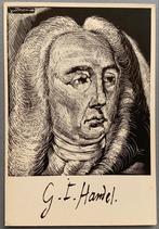 George Frederik Händell, componist, Verzamelen, Ansichtkaarten | Themakaarten, Ophalen of Verzenden, Ongelopen, Muziek