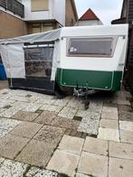 Toercaravan Dethlefss 1996, Caravans en Kamperen, Caravans, Vast bed, 75 kg, Treinzit, Particulier