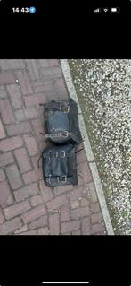 Harley echt leren tassn , zelf passend maken, Motoren, Ophalen of Verzenden, Gebruikt