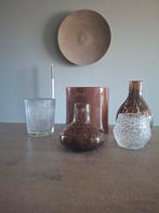 DUTZ  GLAASJES , WINDLICHTEN,, Huis en Inrichting, Overige kleuren, Ophalen of Verzenden, Minder dan 50 cm, Glas