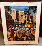 Oude schoolplaat nr. 22: David intocht ark*, Ophalen