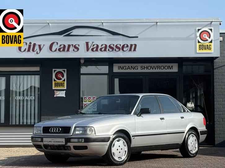 Audi 80 2.0 E automaat uniek slechts! 57 dkm airco stuurbekr, Auto's, Oldtimers, Bedrijf, Te koop, Airconditioning, Centrale vergrendeling