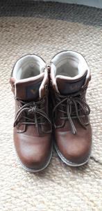 Hoge jongensschoenen, cognackleur, maat 38, Kinderen en Baby's, Kinderkleding | Schoenen en Sokken, Gebruikt, Schoenen, Jongen