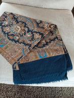 Wollen Sjaal met Motief - 126x27 cm, Ophalen of Verzenden, Gedragen, Sjaal