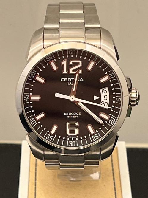 Certina DS Rookie 40mm Staal Quartz, Sieraden, Tassen en Uiterlijk, Horloges | Heren, Zo goed als nieuw, Polshorloge, Overige merken