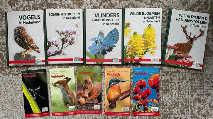Complete set Natuur Boekjes Nationale Postcode Loterij, Boeken, Natuur, Ophalen