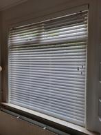 ZGAN: 2 witte PVC jaloezieën (192x166 & 158x152), Huis en Inrichting, Wit, 150 tot 200 cm, Ophalen of Verzenden, Zo goed als nieuw