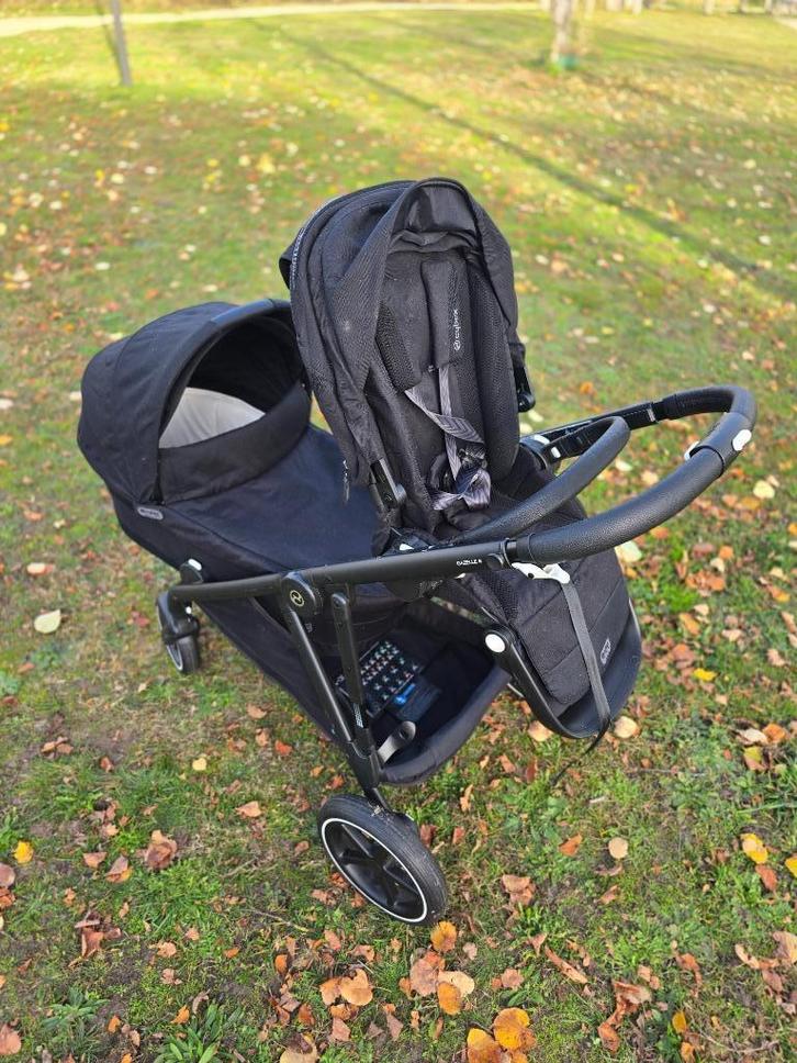 Cybex Gazelle S Duo–complete kinderwagen (incl. accessoires), Kinderen en Baby's, Kinderwagens en Combinaties, Gebruikt, Combiwagen