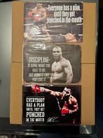 Mike tyson metalen muurplaat, Ophalen, Nieuw, Schilderij, Minder dan 50 cm