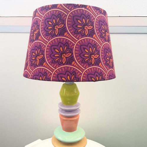 Unieke vintage lampenkap! NIEUW, Huis en Inrichting, Lampen | Tafellampen, Nieuw, Minder dan 50 cm, Ophalen of Verzenden