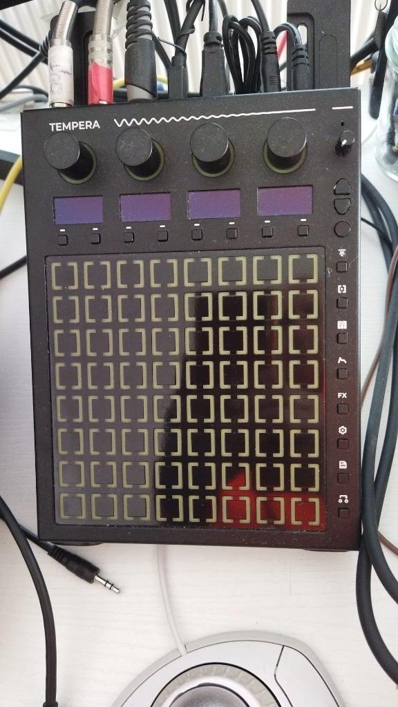 Beetlecrab Tempera  granular synth MET GARANTIE + adapter, Muziek en Instrumenten, Effecten, Zo goed als nieuw, Chorus, Delay of Echo