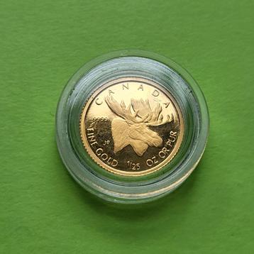 Canada 2004 Moose - 1/25 oz goud beschikbaar voor biedingen
