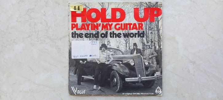HOLD UP  /  playin' my guitar  1973, Cd's en Dvd's, Vinyl Singles, Single, Pop, Ophalen of Verzenden